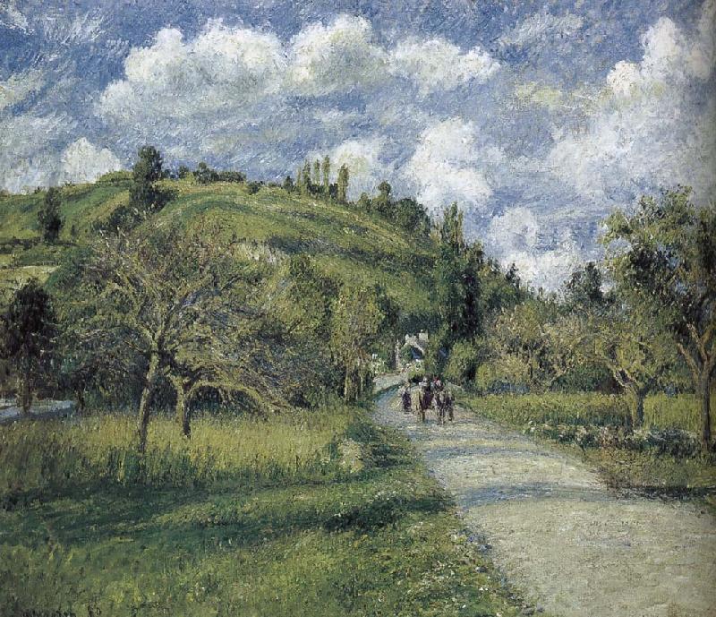 Camille Pissarro Road china oil painting image